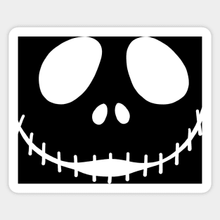 Spooky face Sticker